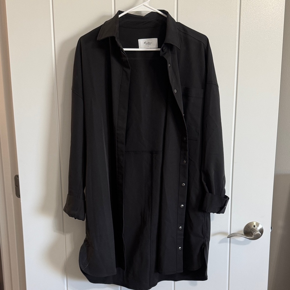 KanCan Black Shirt Dress